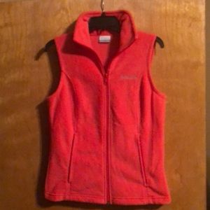 Women’s Fleece Vest EUC by Columbia Sz S